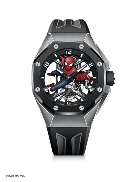 patek philippe spider man|Spider-Man watch 2021.